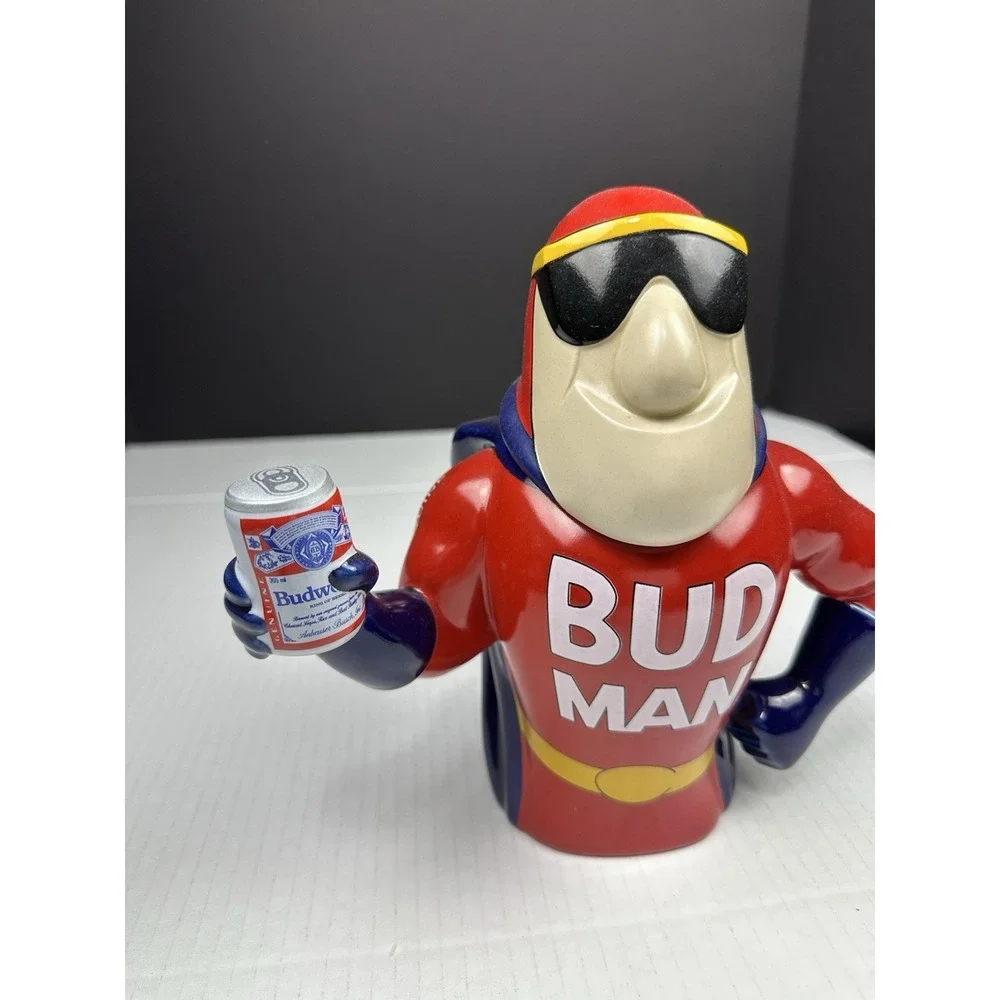 Anheuser-Busch Bud Man Stein Ceramarte Ceramic Beer Stein 1993 Vintage